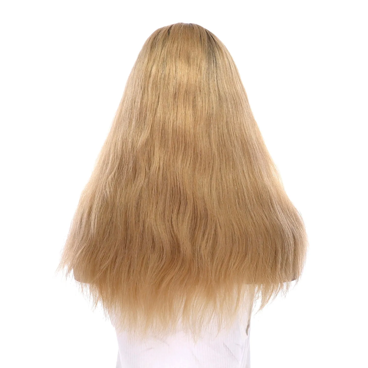 20" Divine Lace Top Topper Golden Blonde Wavy
