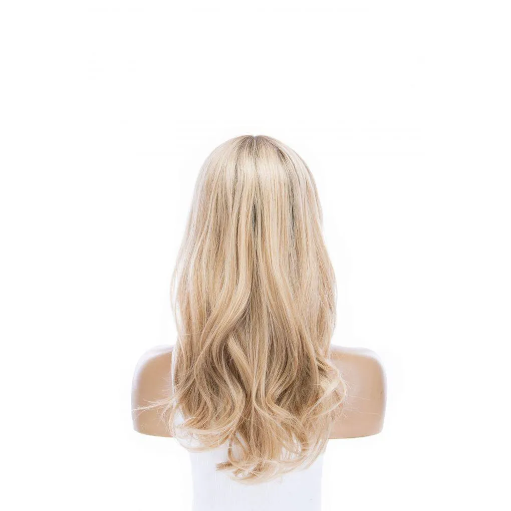20" Divine Lace Top Topper Golden Blonde