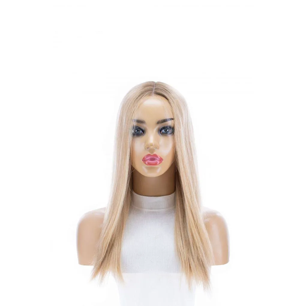 20" Divine Lace Top Topper Golden Blonde