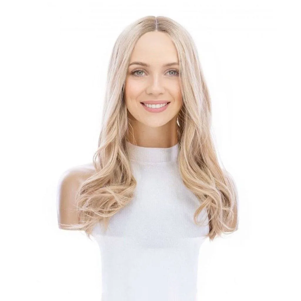 20" Divine Lace Top Topper Golden Blonde