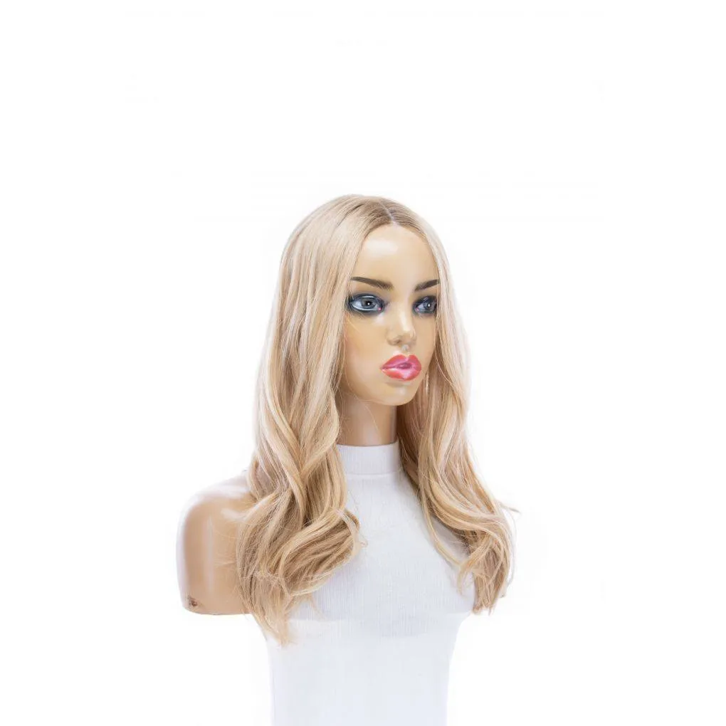 20" Divine Lace Top Topper Golden Blonde