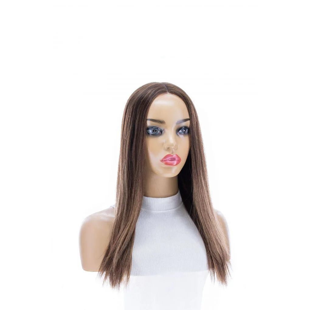 20" Divine Lace Top Topper Medium Brown Balayage