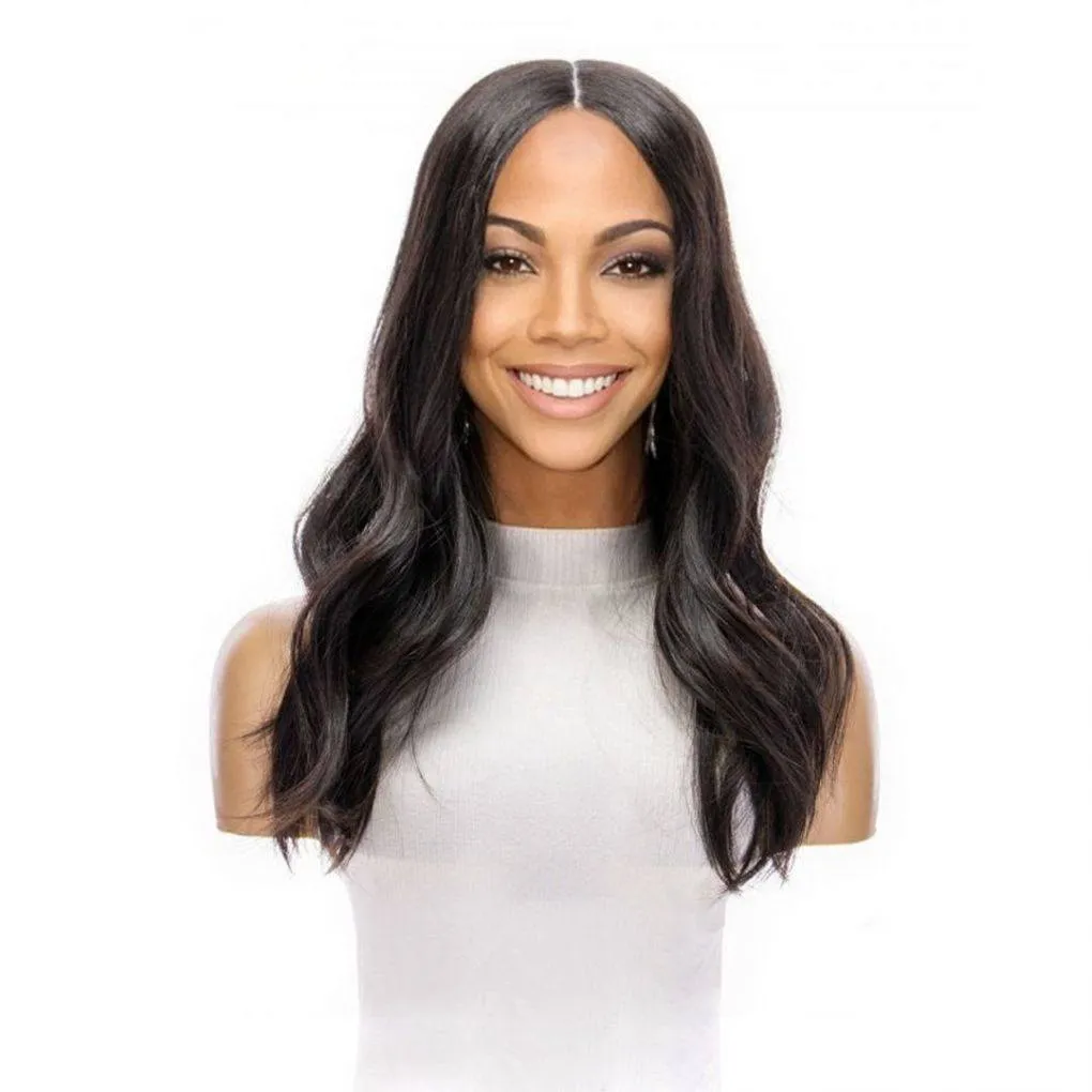 20" Divine Lace Top Topper Natural Black