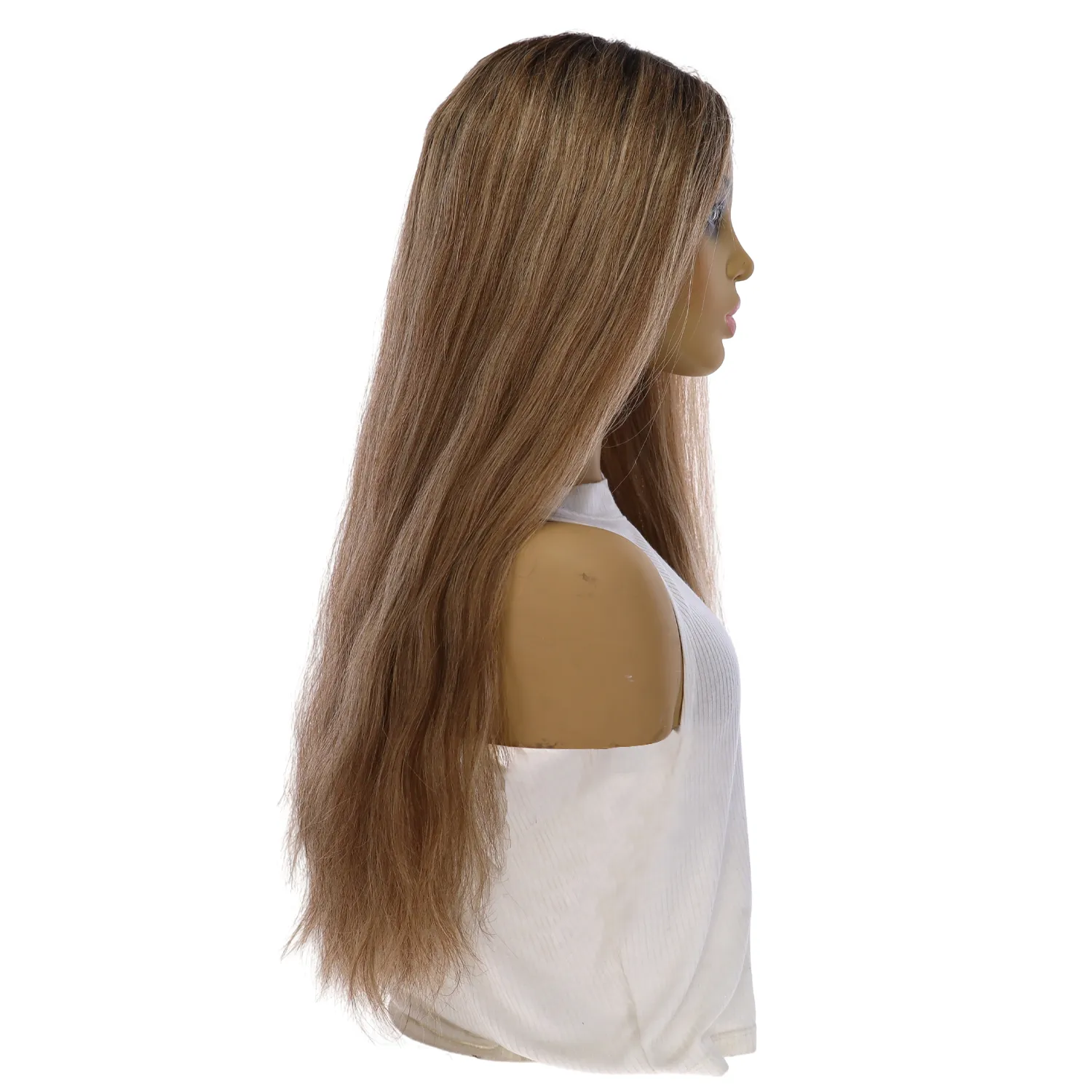 24" Divine Lace Top Topper Ashy Blonde w/ Highlights Wavy
