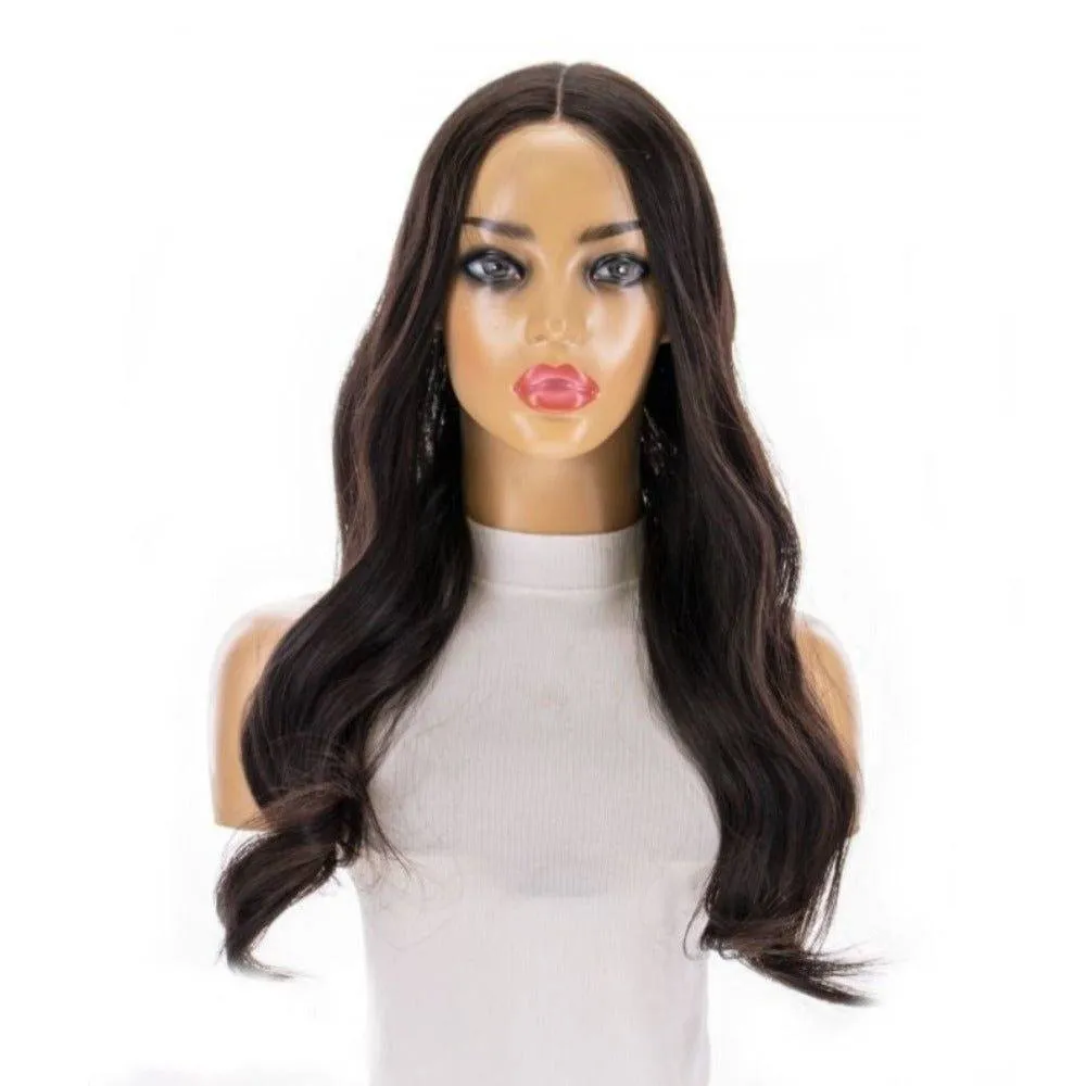 24" Divine Lace Top Topper Soft Black