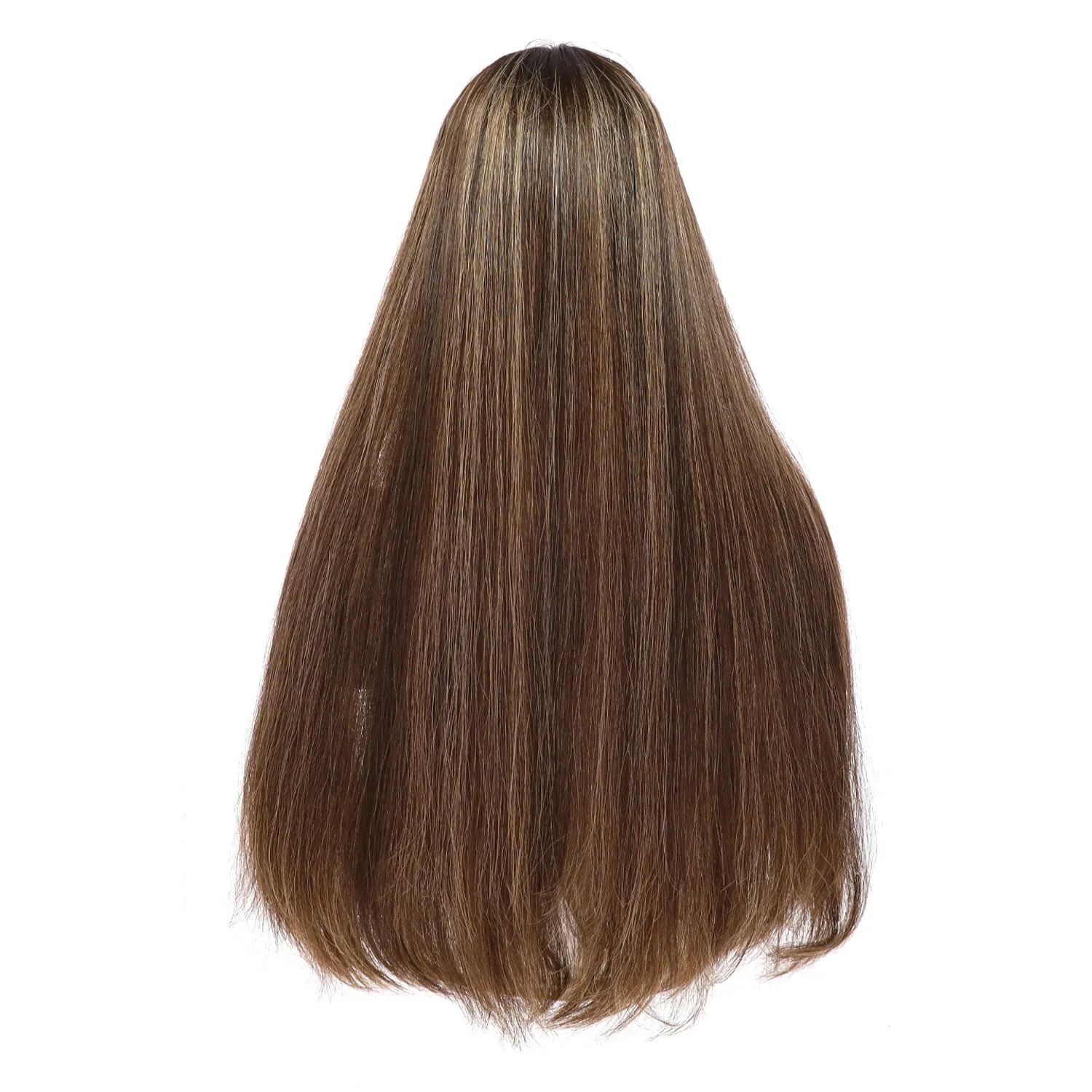 26" Divine Lace Top Topper Dark Brown w/ Highlights