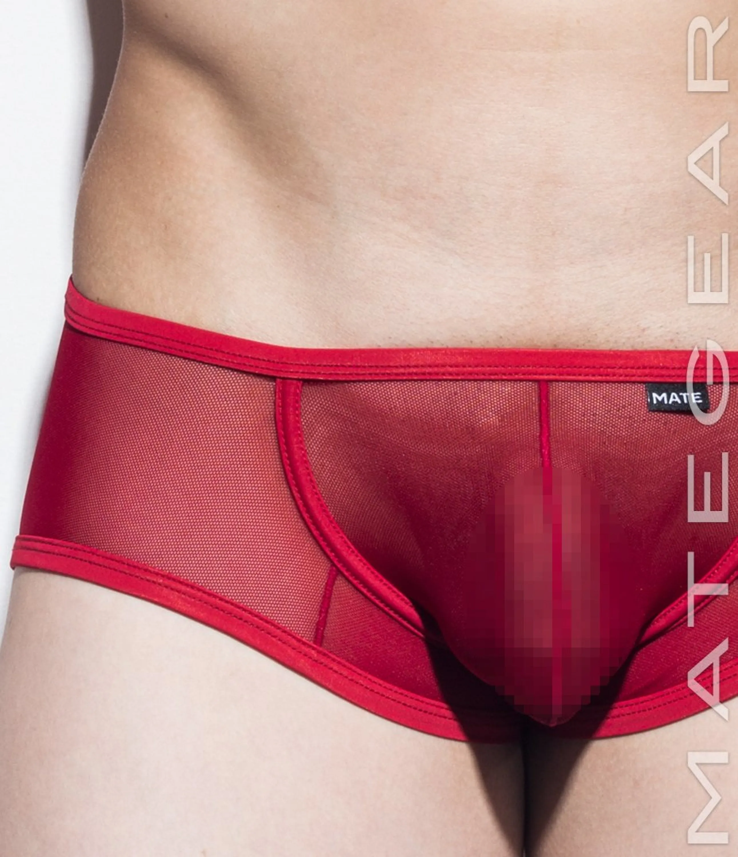2pc/Pack Sexy Men's Underwear Signature Ultra Squarecut Trunks - Ji Su (Mesh Series)