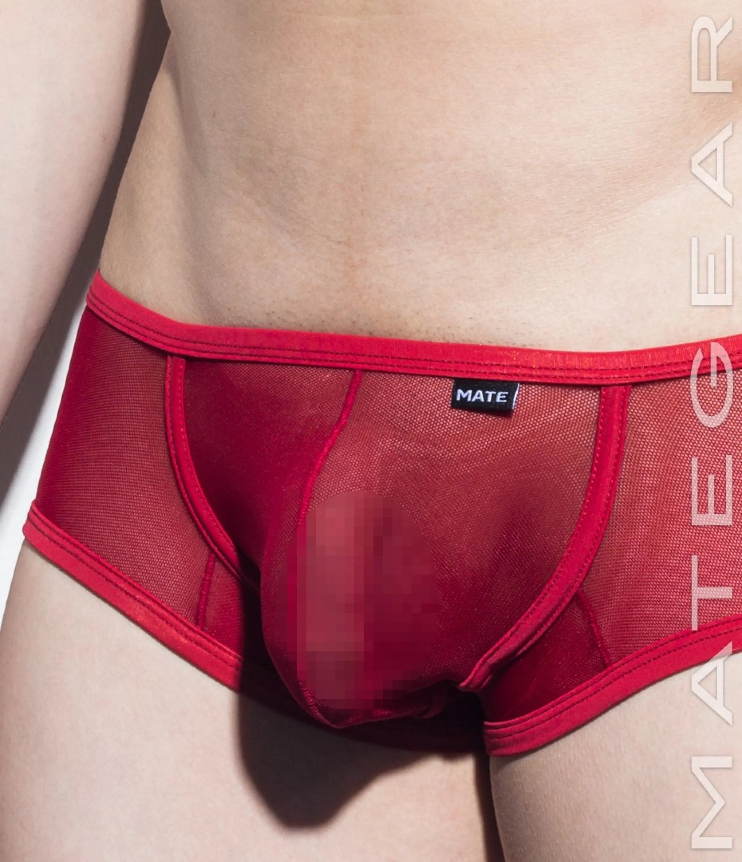 2pc/Pack Sexy Men's Underwear Signature Ultra Squarecut Trunks - Ji Su (Mesh Series)