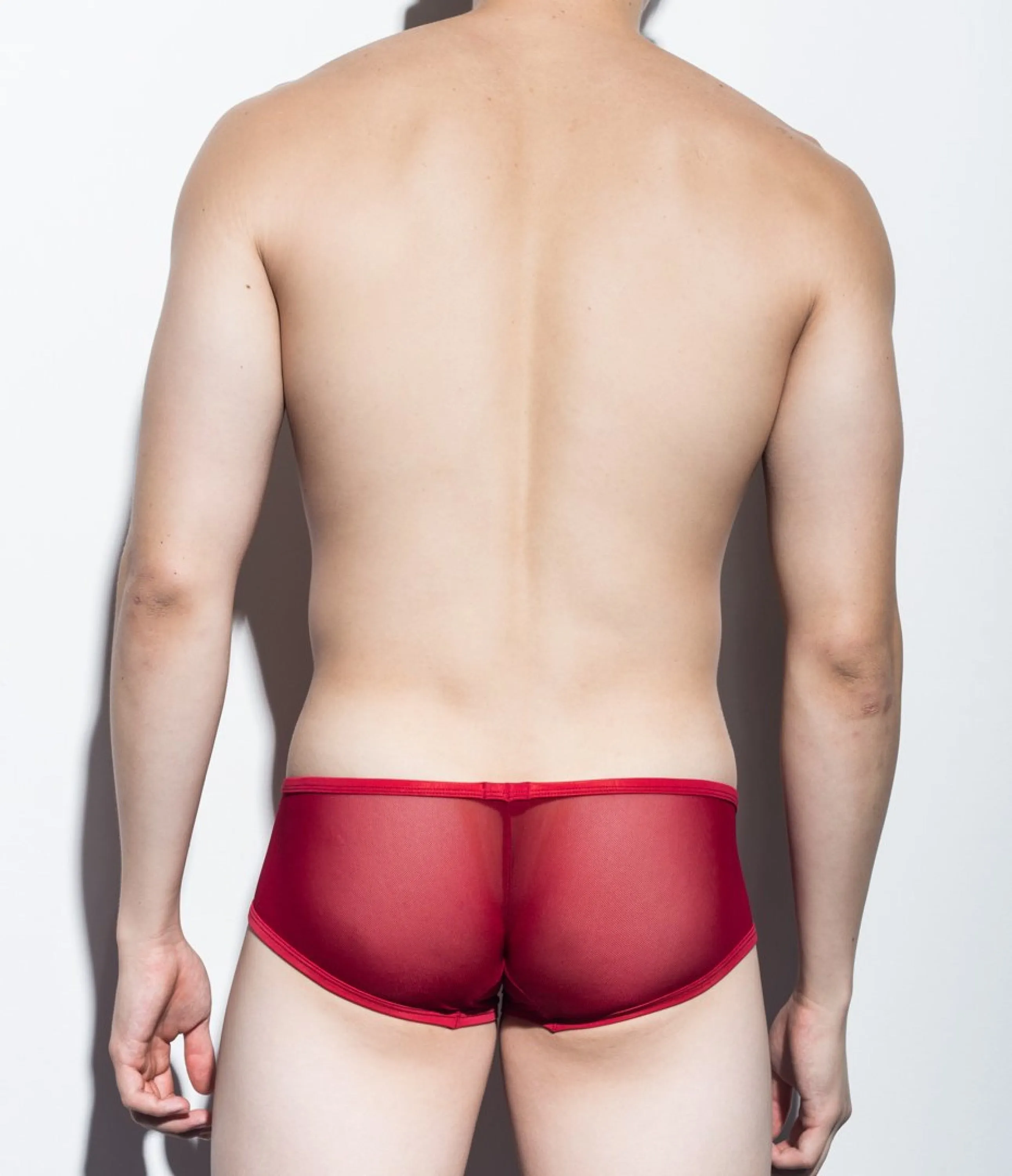 2pc/Pack Sexy Men's Underwear Signature Ultra Squarecut Trunks - Ji Su (Mesh Series)