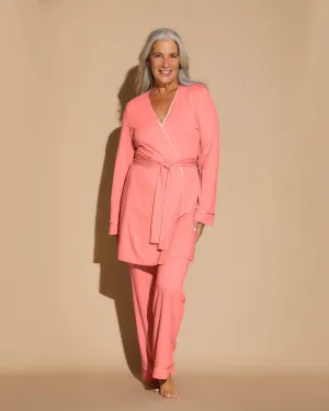 3 Piece Pajama Set With Robe