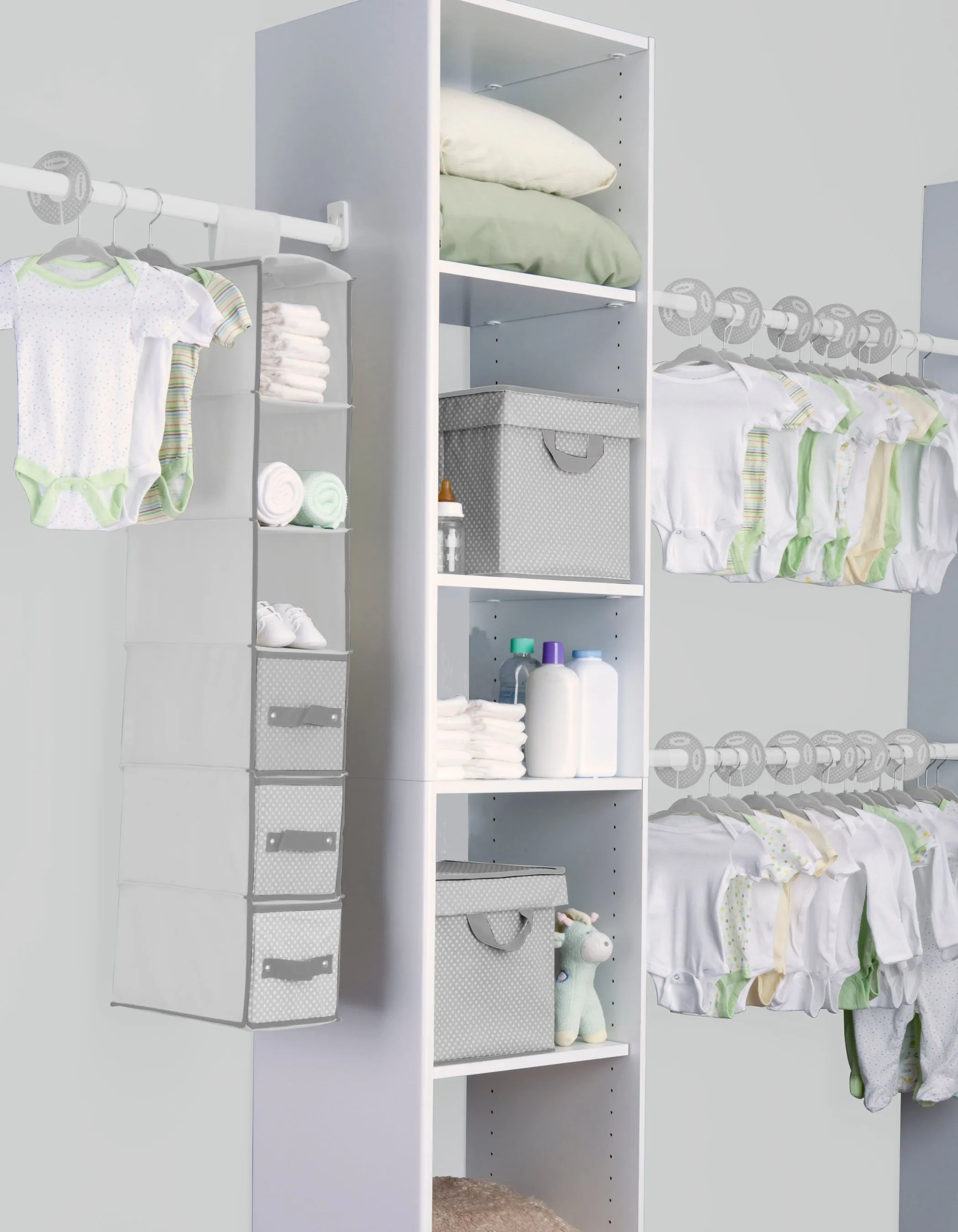 48 Piece Nursery Storage Set
