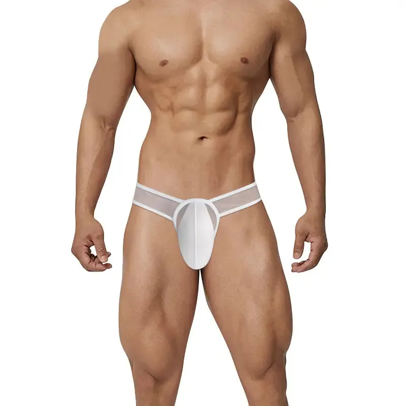 Adannu Men's Ultra-Thin 0.01mm Mesh Bikini Briefs – Sexy, Micro-Elastic & Soft Fit Underwear