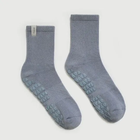 Ankle Crew Grip Socks - (Barre/Pilates)