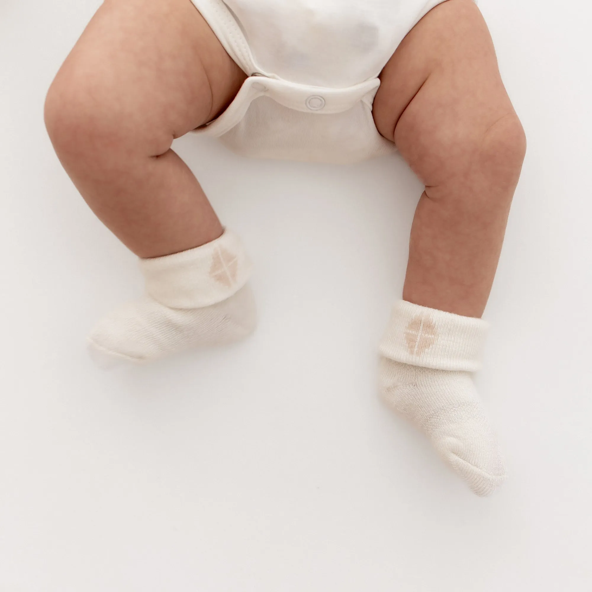 Baby 3-Pack Socks in Cloud