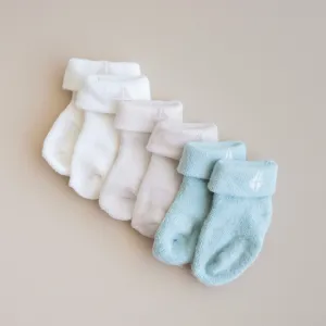 Baby 3-Pack Socks in Neutral