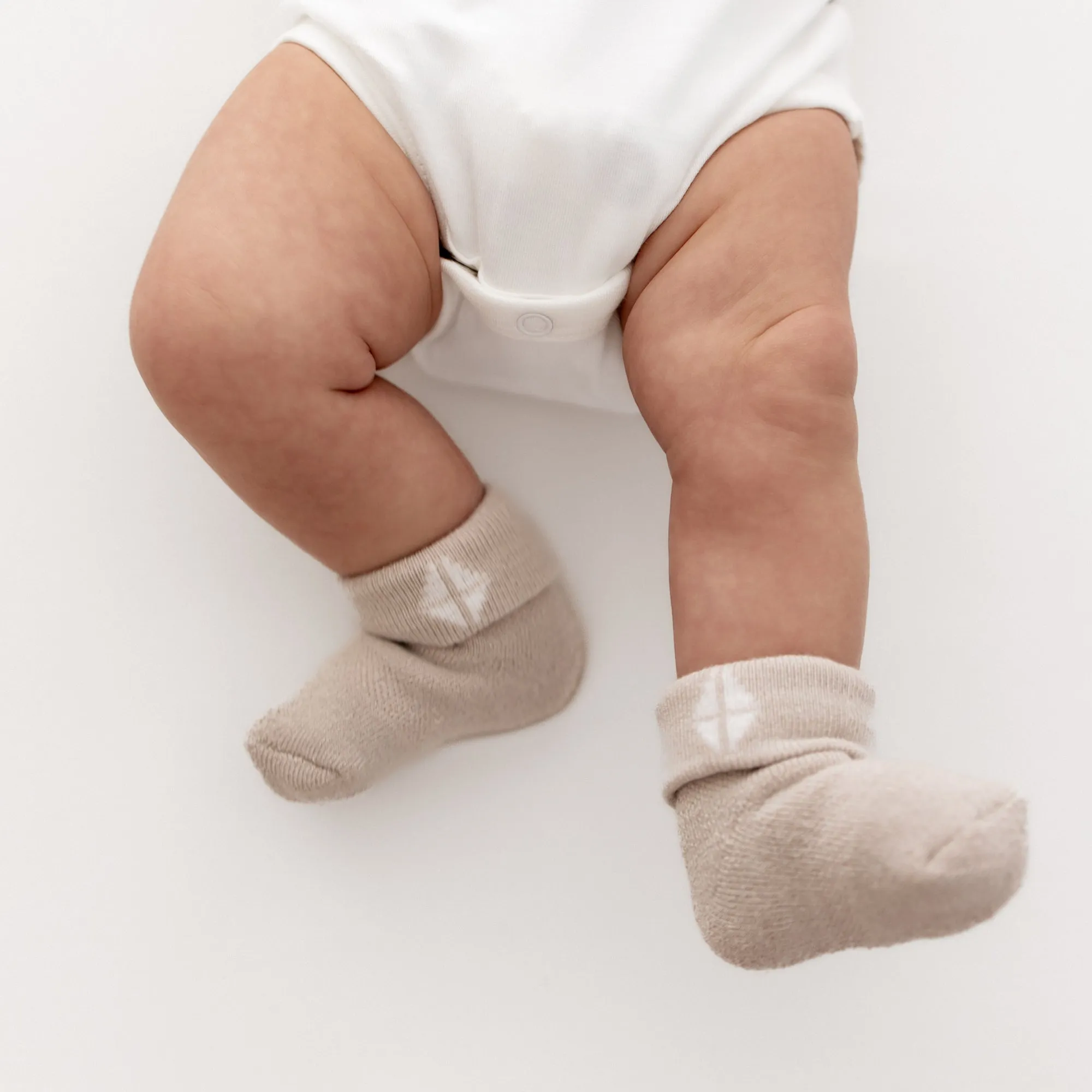 Baby 3-Pack Socks in Neutral