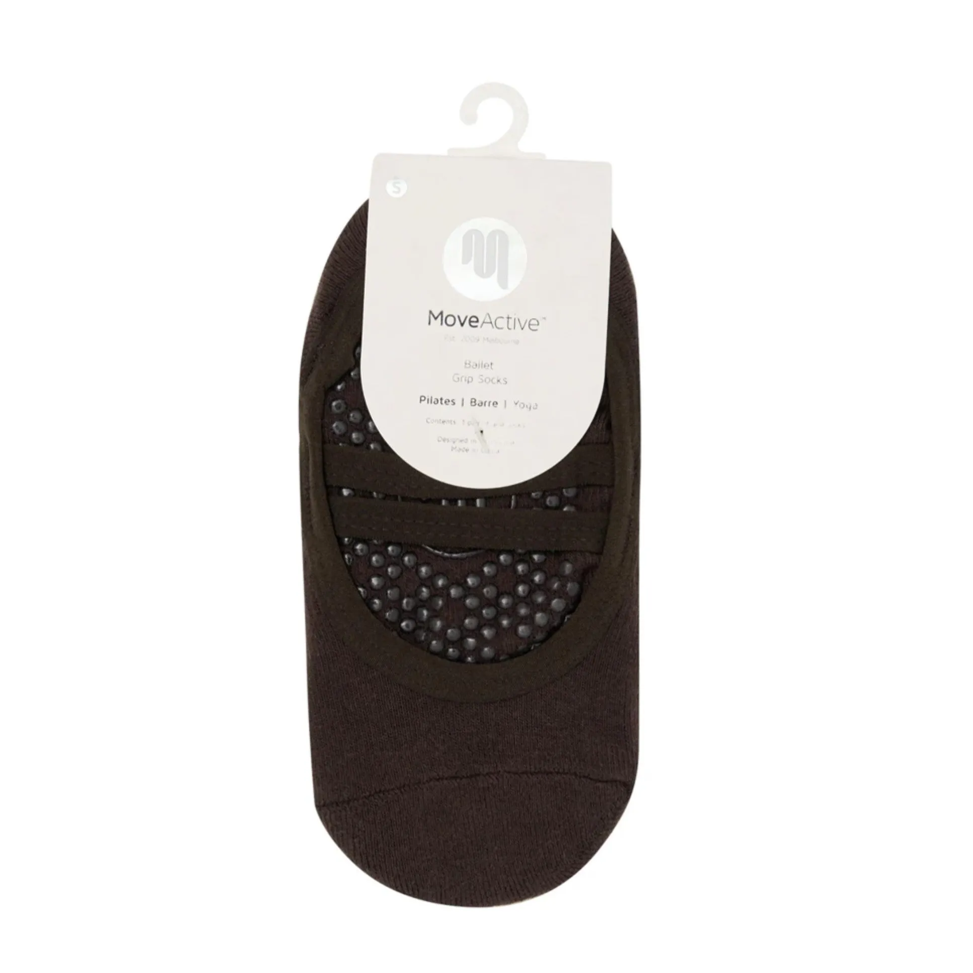 Ballet Grip Socks - Chocolate (Barre / Pilates)