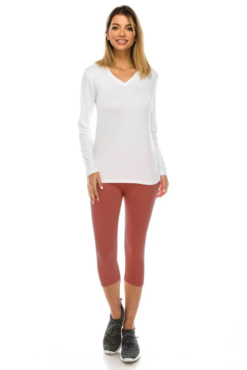 Basic Capri Leggings