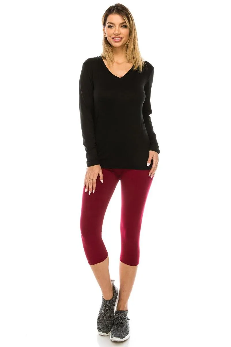 Basic Capri Leggings