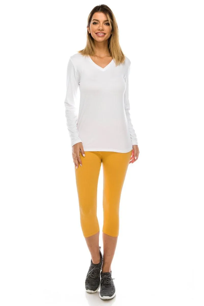 Basic Capri Leggings