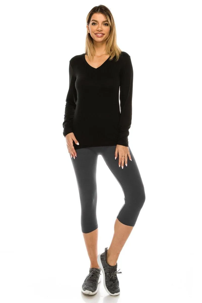 Basic Capri Leggings