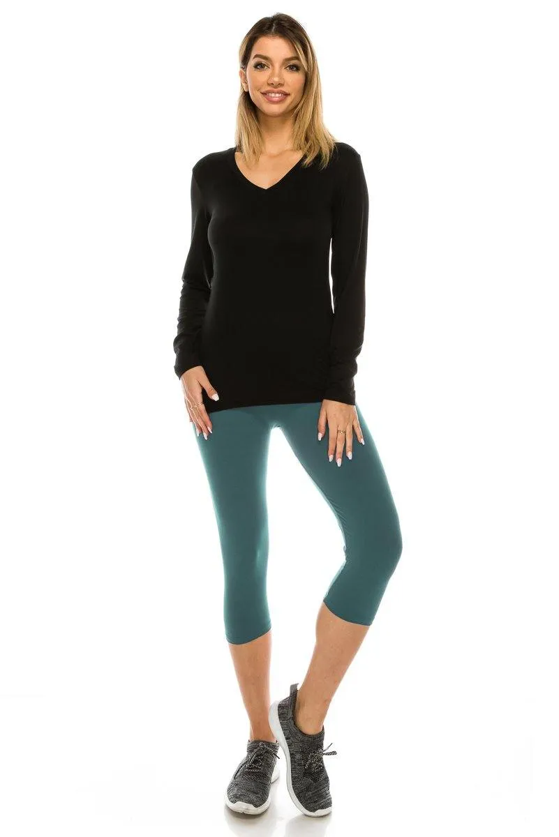 Basic Capri Leggings