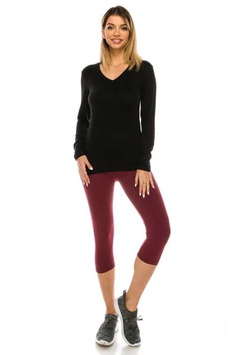 Basic Capri Leggings