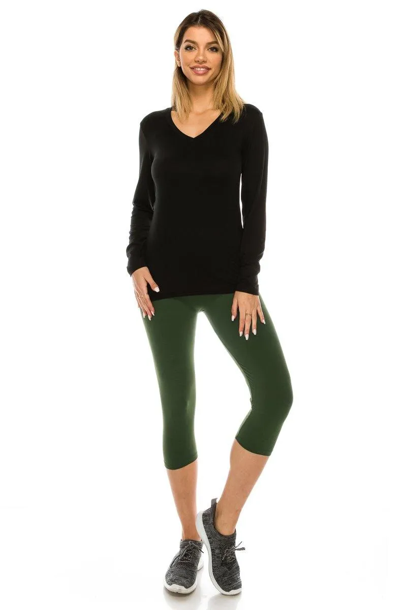 Basic Capri Leggings
