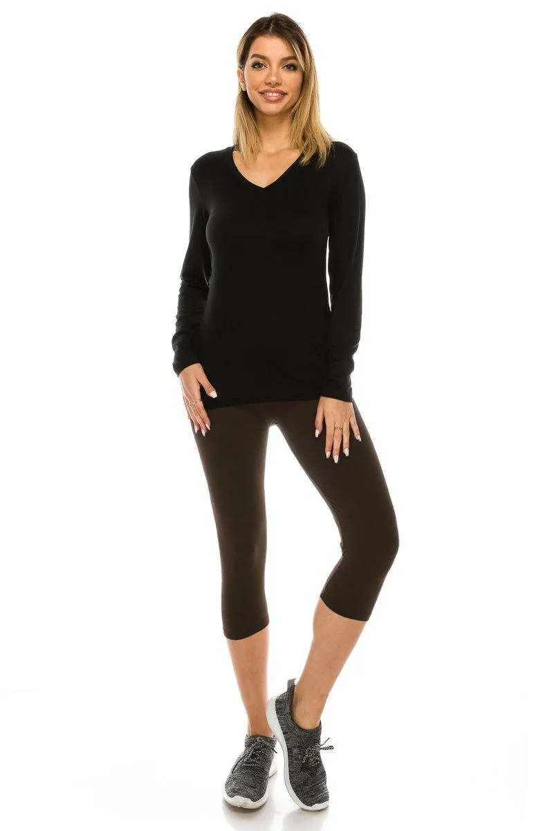 Basic Capri Leggings