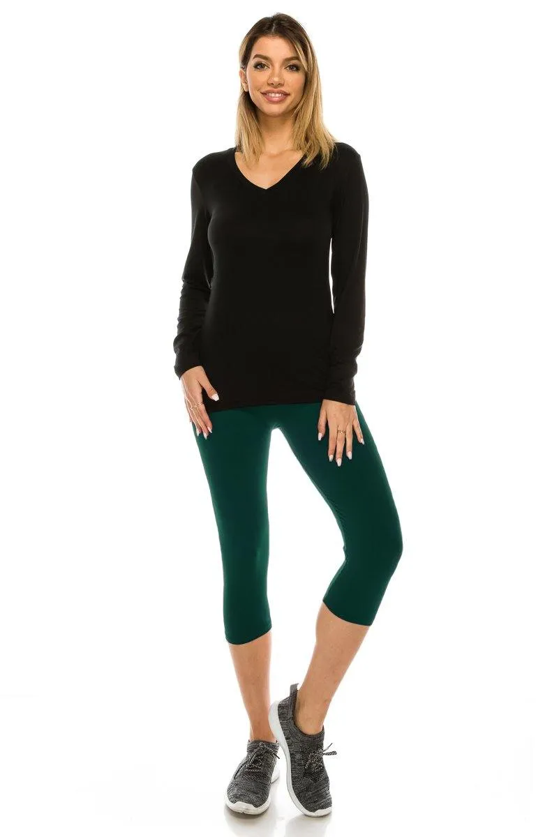 Basic Capri Leggings