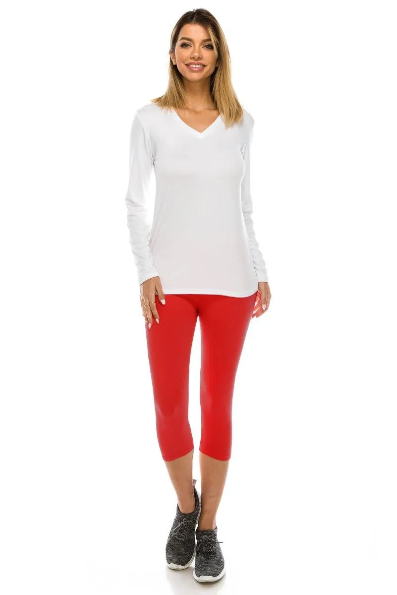 Basic Capri Leggings