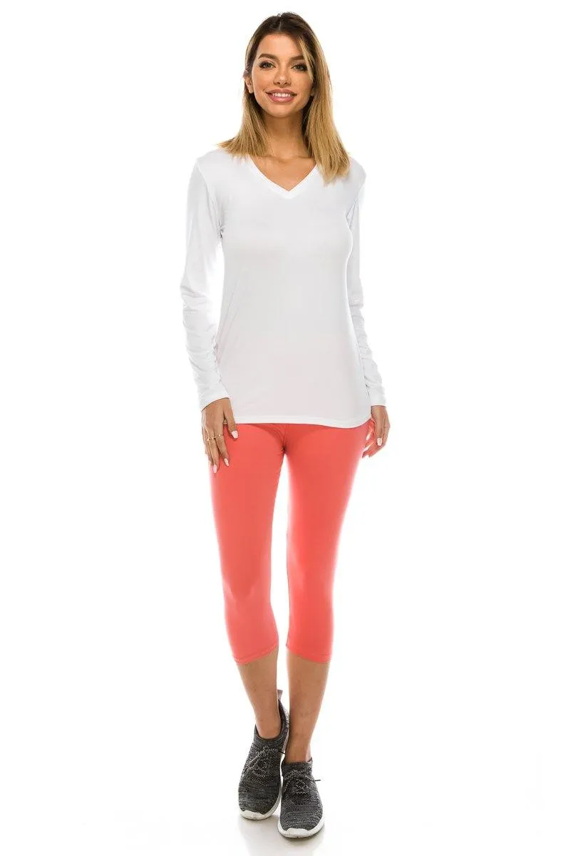 Basic Capri Leggings