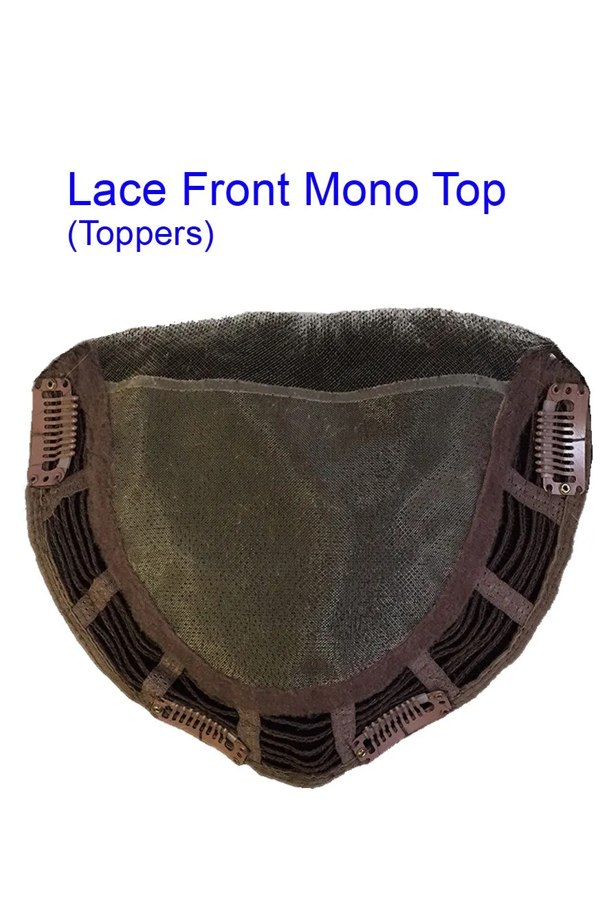 Belle Tress Toppers - Lace Front Mono Top Peerless 16  (#7015)