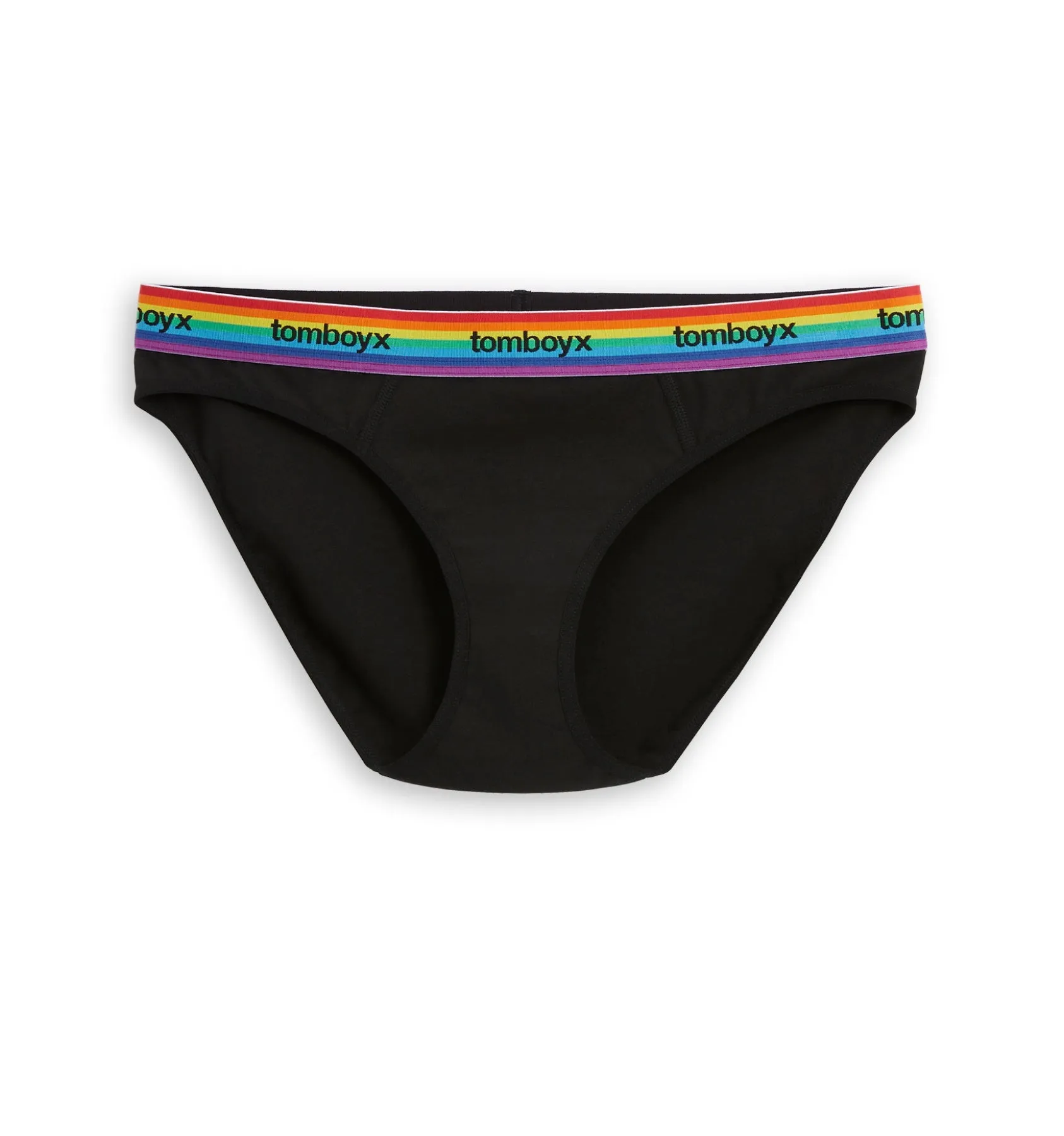 Bikini - Black Rainbow Logo