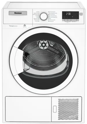 Blomberg Appliances DHP24400W 24" Heat Pump Ventless 4.1 Cu Ft White Trim Base Model