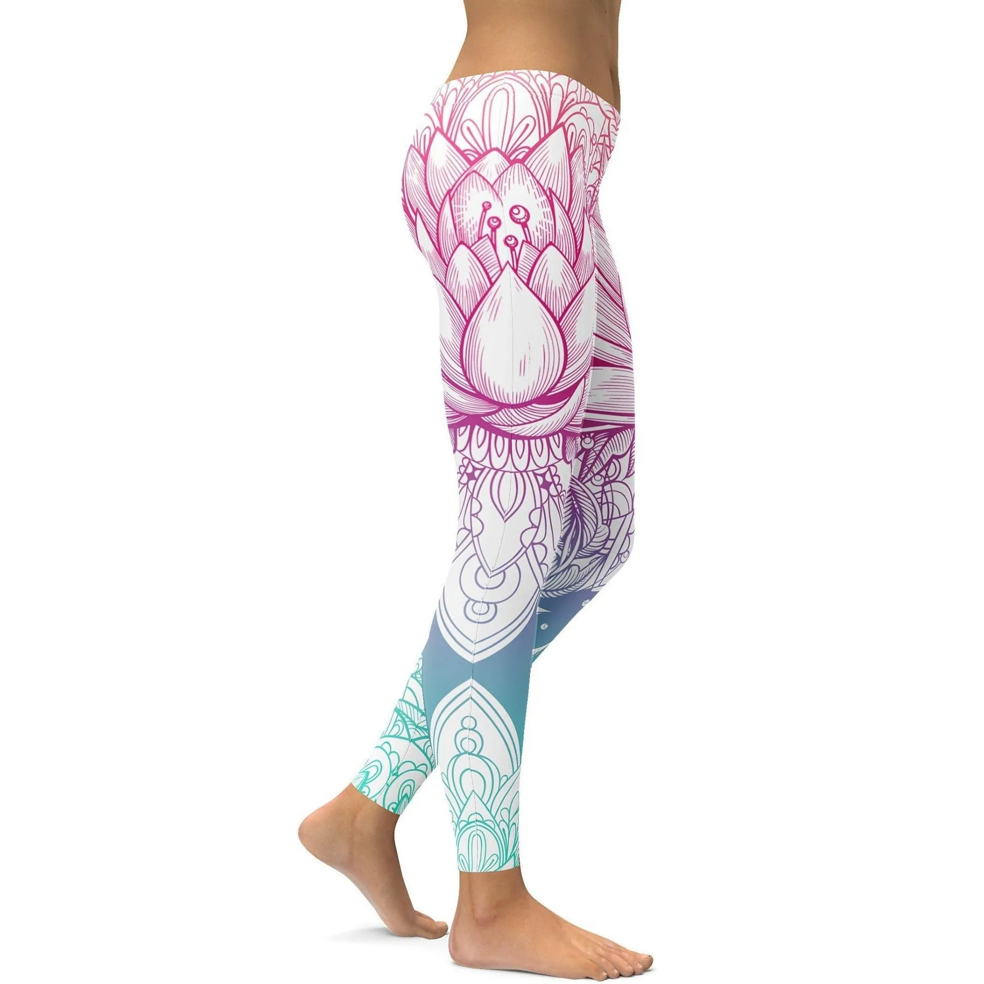 Bright Lotus Leggings