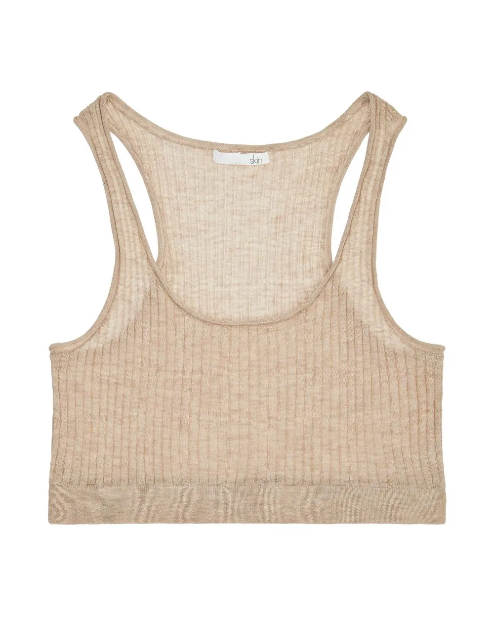 Cashmere Blend Minnie Crop Top