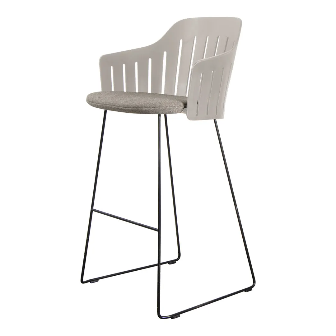 Choice Bar Chair - Sled Base - w/ Seat Cushion