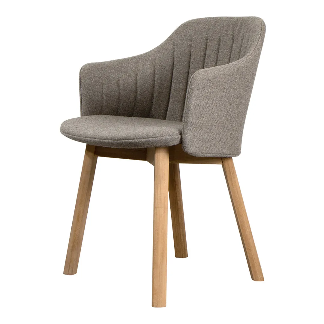 Choice Chair - Wood Base - w/ Back and Seat Cushion