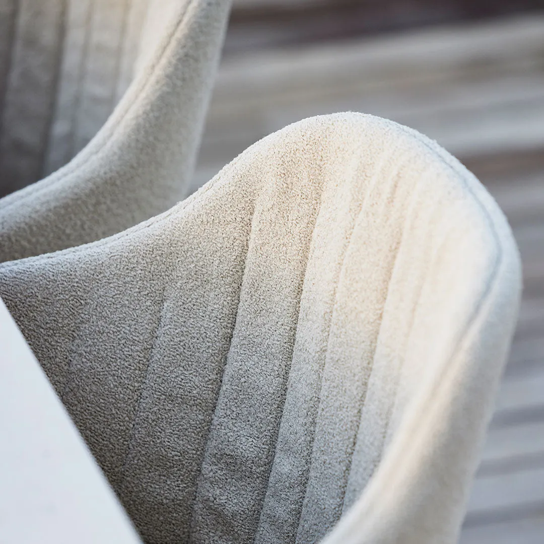 Choice Outdoor Bar Chair - Sled Base - w/ Back and Seat Cushion