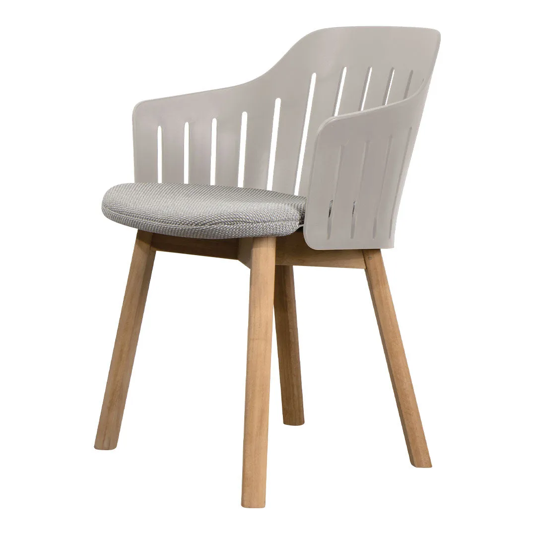Choice Outdoor Chair - Wood Base - w/ Seat Cushion