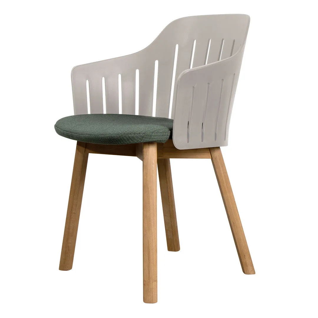 Choice Outdoor Chair - Wood Base - w/ Seat Cushion