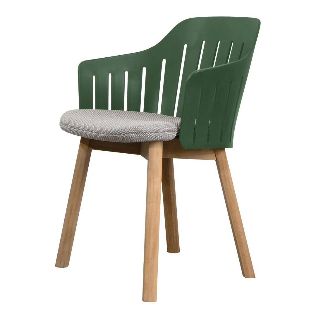 Choice Outdoor Chair - Wood Base - w/ Seat Cushion