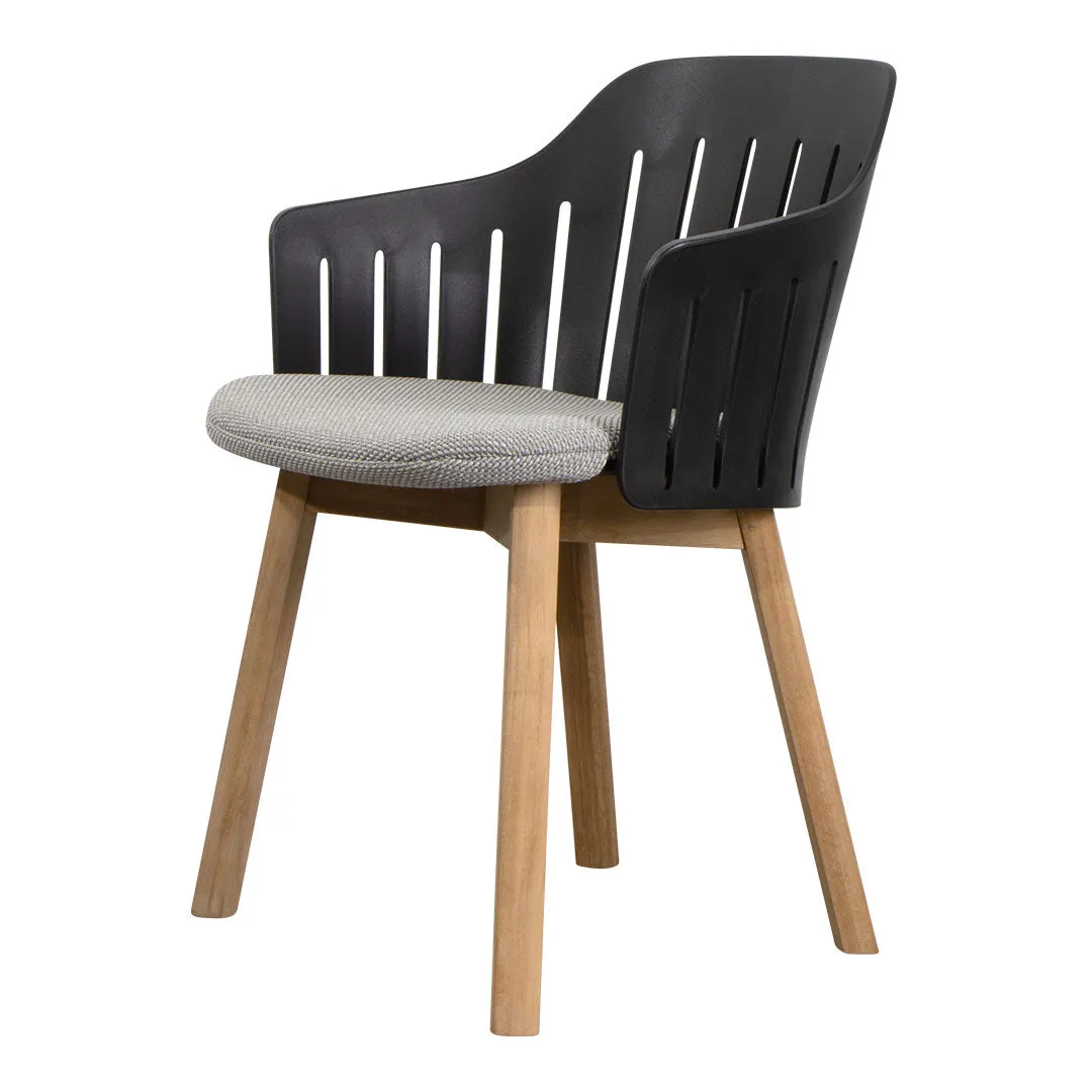 Choice Outdoor Chair - Wood Base - w/ Seat Cushion