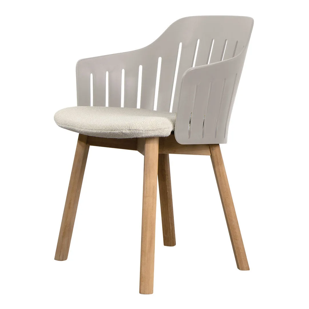 Choice Outdoor Chair - Wood Base - w/ Seat Cushion