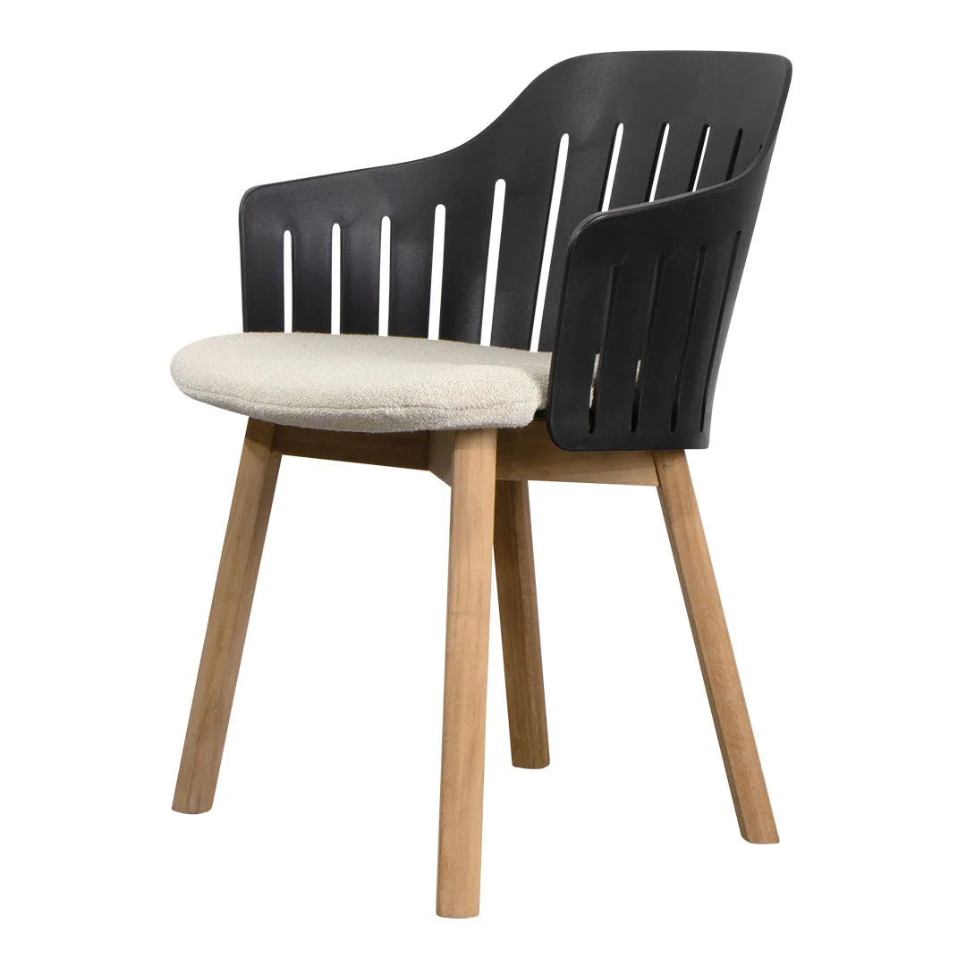 Choice Outdoor Chair - Wood Base - w/ Seat Cushion