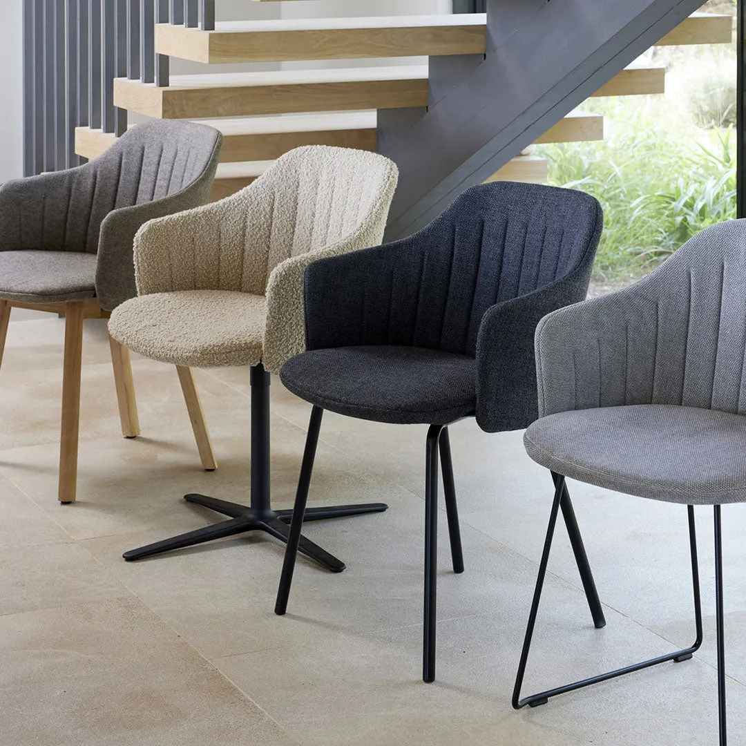 Choice Outdoor Chair - Wood Base - w/ Seat Cushion