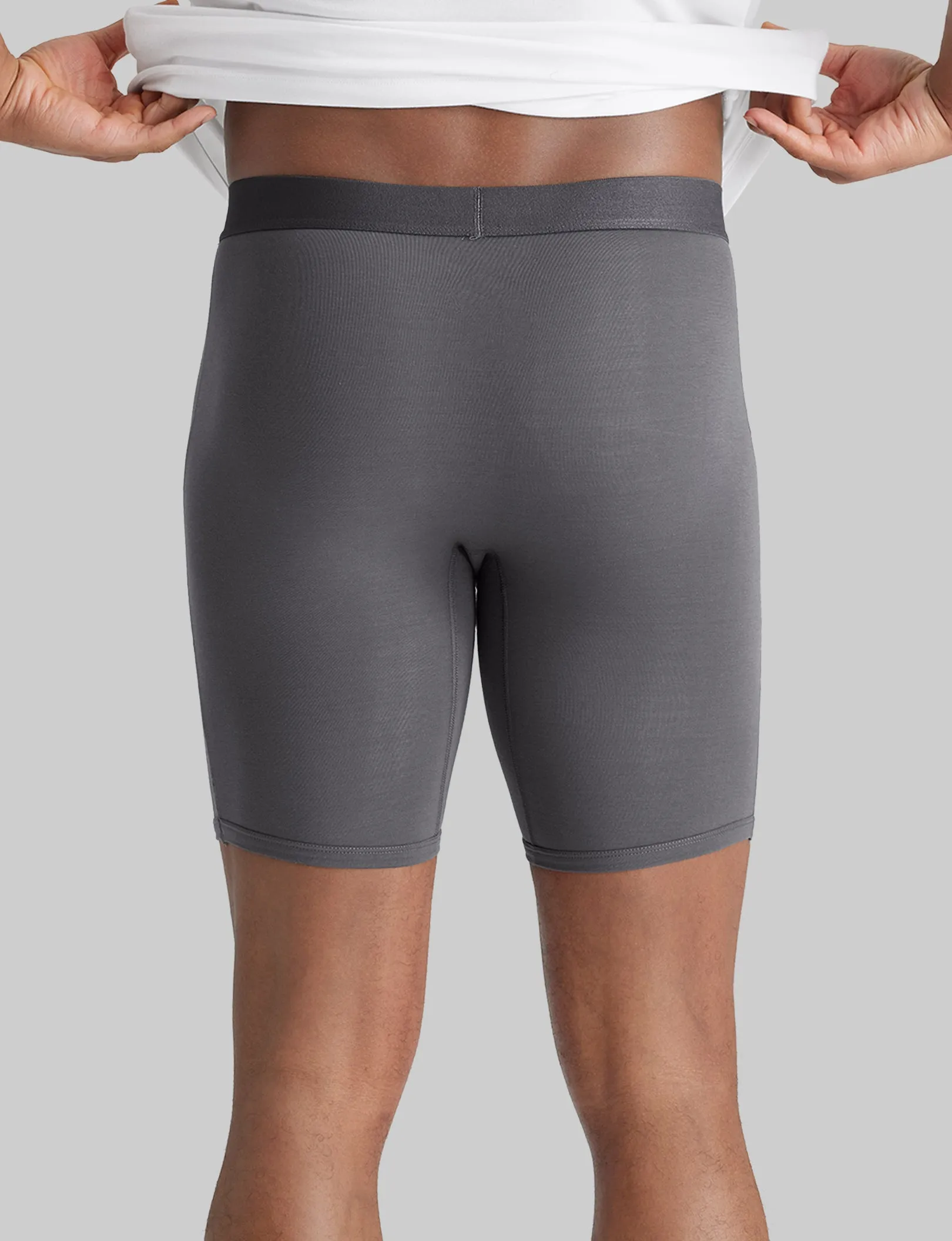 Cool Cotton Boxer Brief 8" (6-Pack)