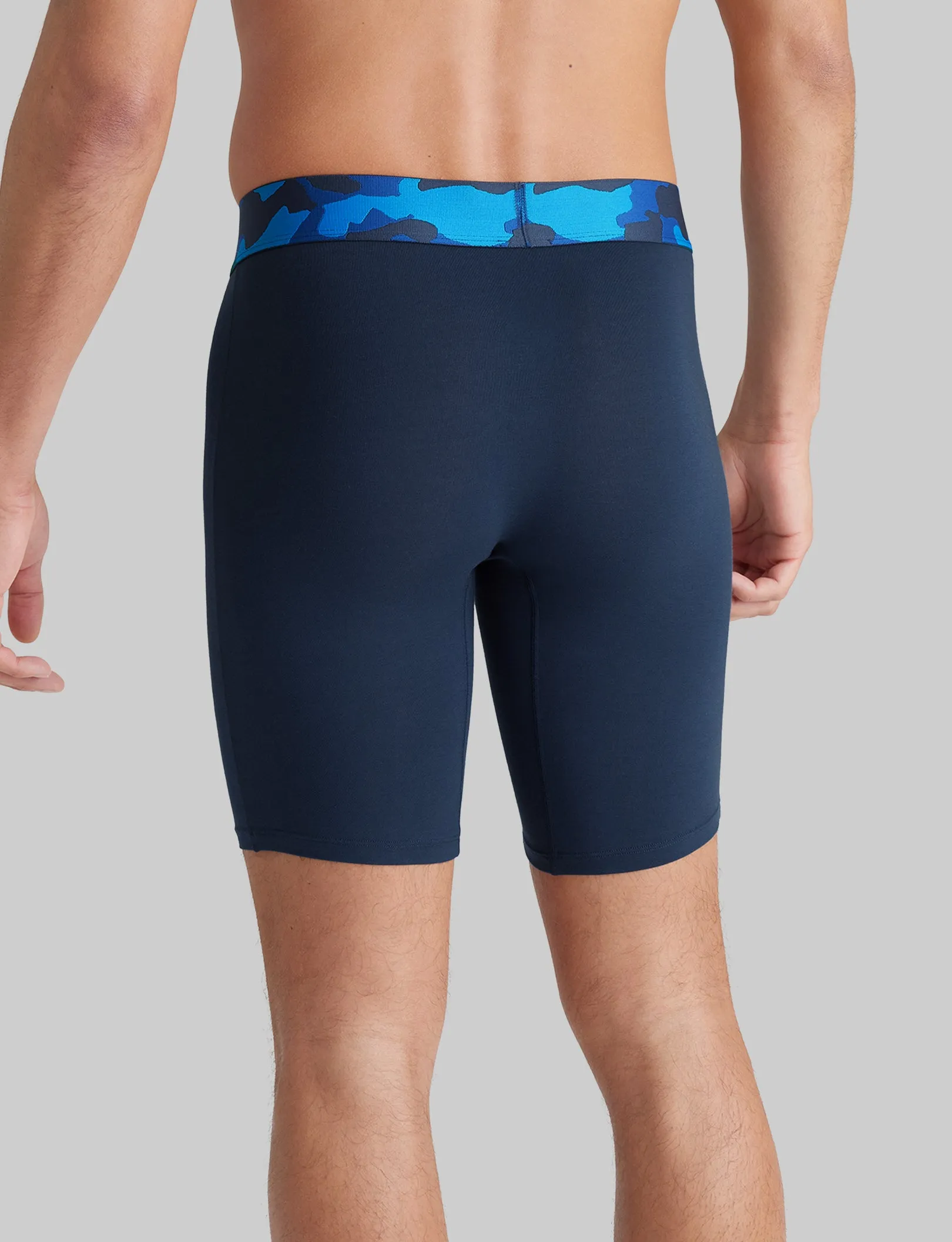 Cool Cotton Boxer Brief 8"