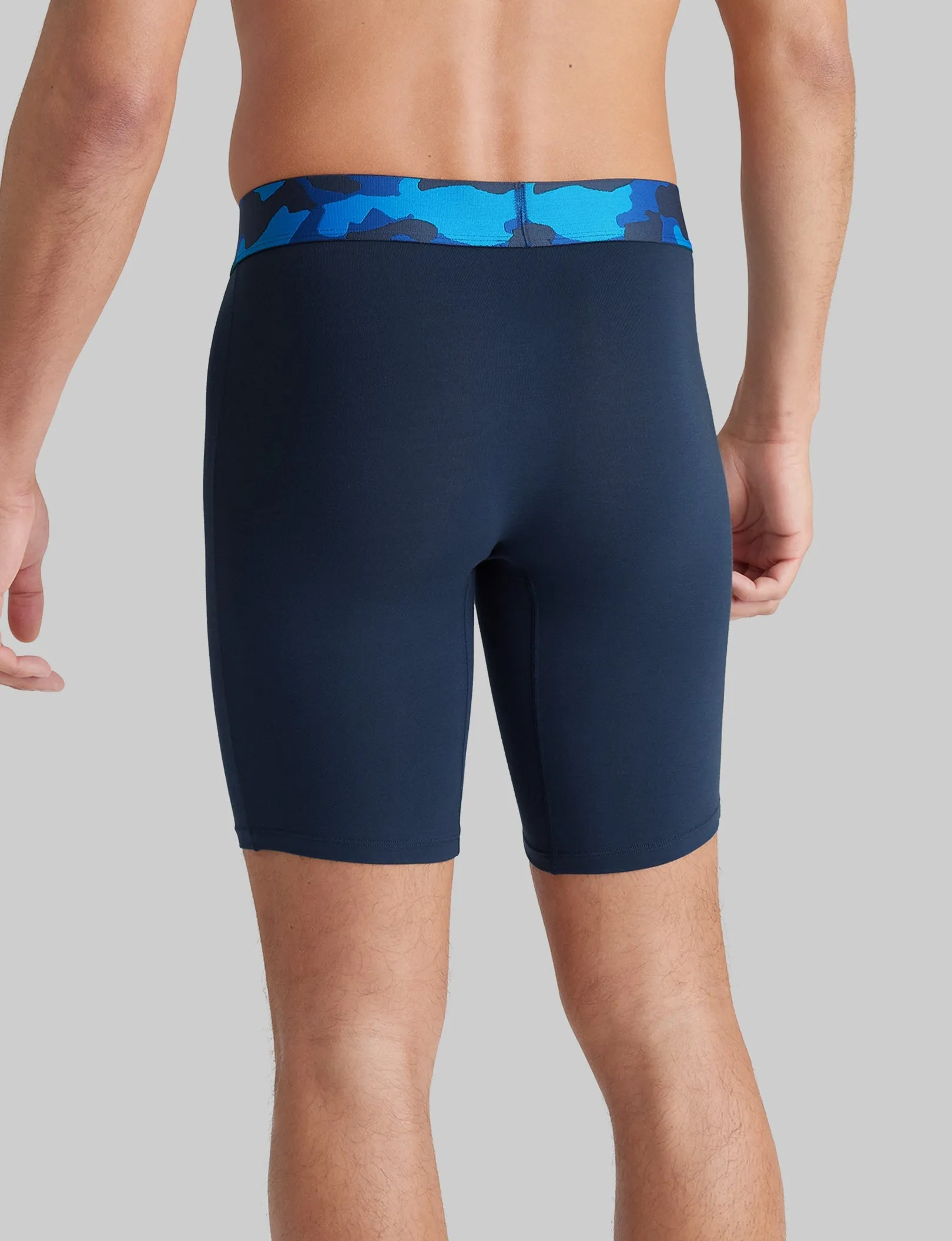 Cool Cotton Boxer Brief 8"